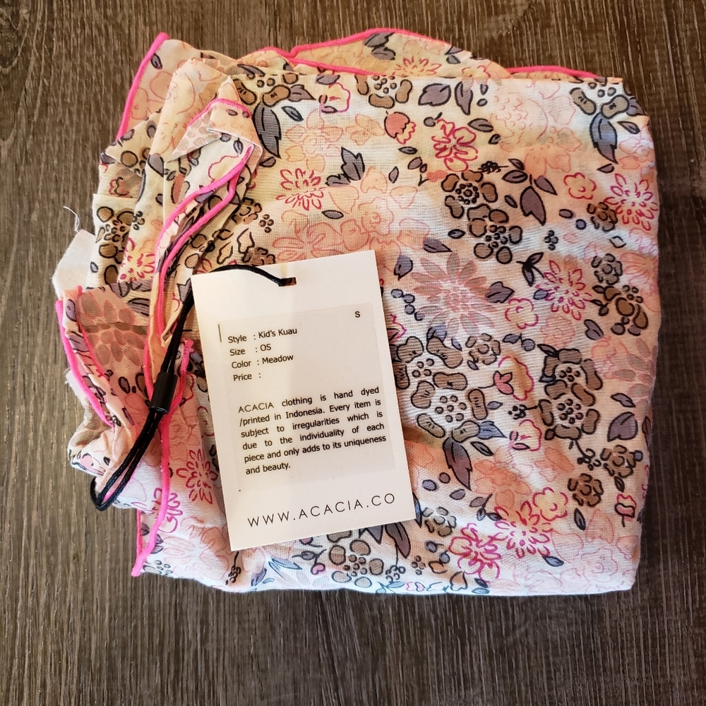 Acacia swimwear honey kuau meadow nwt I just got this not knowing it was for kid